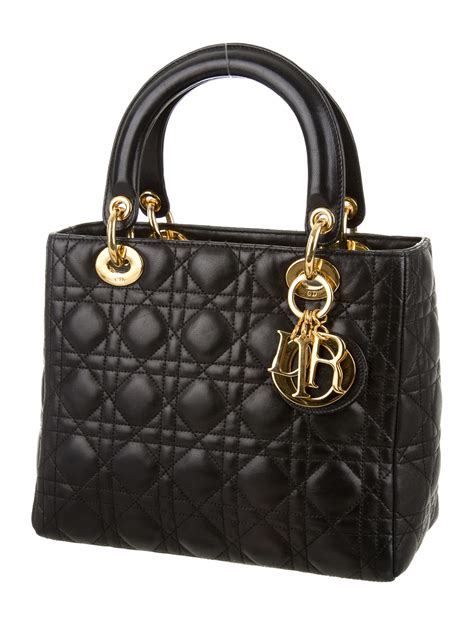 lady dior bag pre owned|vintage christian dior shoulder bag.